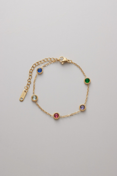 Bracelet Gold Gems